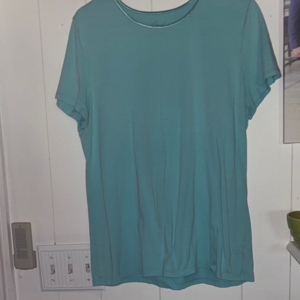 Kim Rogers Green Relaxed Short Sleeve T-Shirt